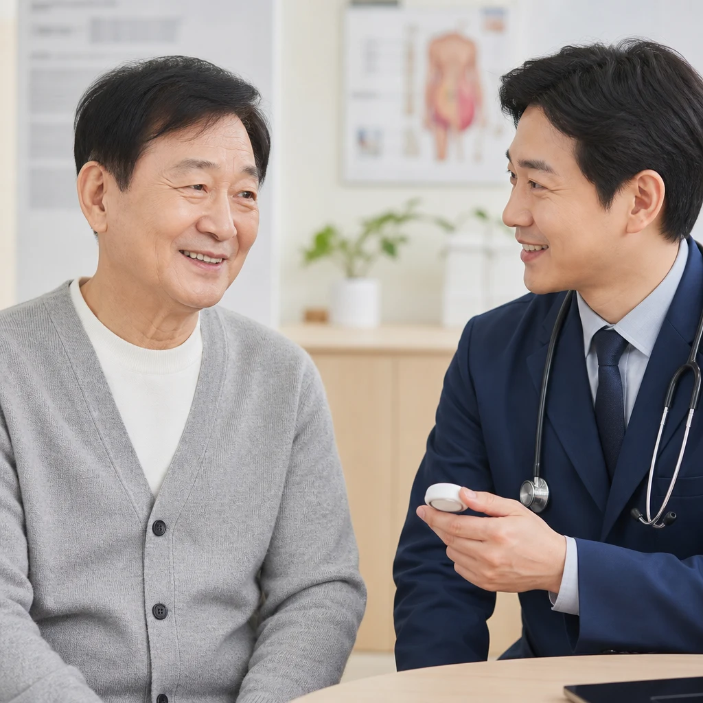노인도 연속혈당측정기 쉽게 사용할 수 있을까요?